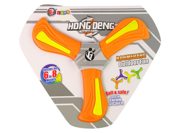 Boomerang Flying Disc Thrower Orange For Kids - Image 3