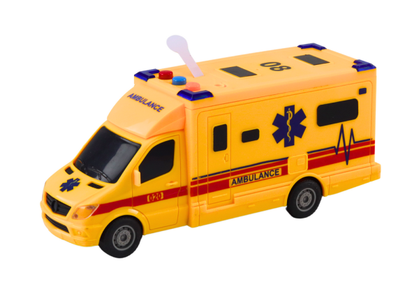 Auto Ambulance Lights Sound White - Image 2