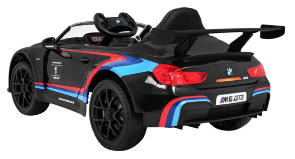 Licencirani auto na akumulator BMW M6 GT3 - crni - Image 5