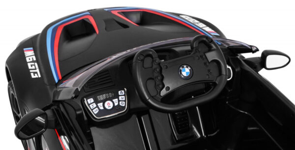 Licencirani auto na akumulator BMW M6 GT3 - crni - Image 6