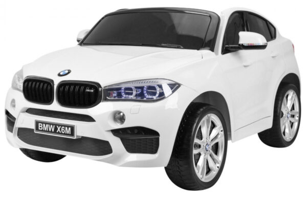 Licencirani auto na akumulator BMW X6M XXL - DVOSJED - bijeli