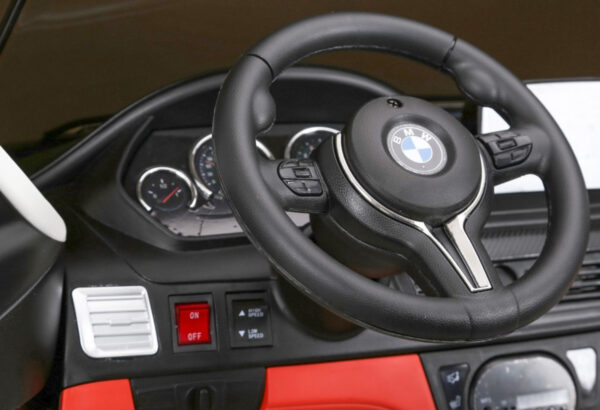 Licencirani auto na akumulator BMW X6M XXL - DVOSJED - bijeli - Image 9