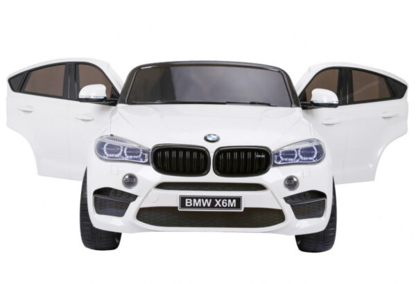 Licencirani auto na akumulator BMW X6M XXL - DVOSJED - bijeli - Image 19