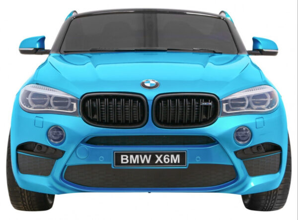 Licencirani auto na akumulator BMW X6M XXL - DVOSJED - plavi/lakirani - Image 3