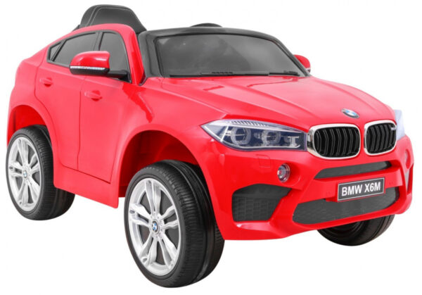 Licencirani auto na akumulator BMW X6M - crveni - Image 11