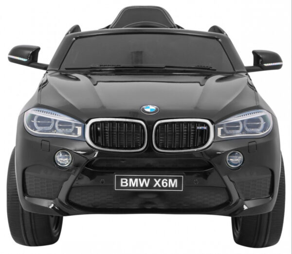 Licencirani auto na akumulator BMW  X6M - crni/lakirani - Image 3