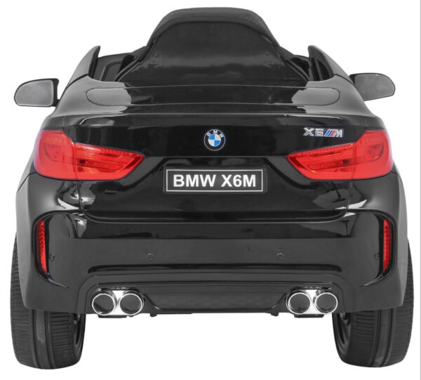 Licencirani auto na akumulator BMW  X6M - crni/lakirani - Image 8