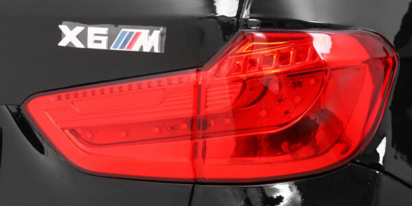 Licencirani auto na akumulator BMW  X6M - crni/lakirani - Image 11