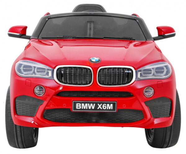 Licencirani auto na akumulator BMW X6M - crveni/lakirani - Image 3