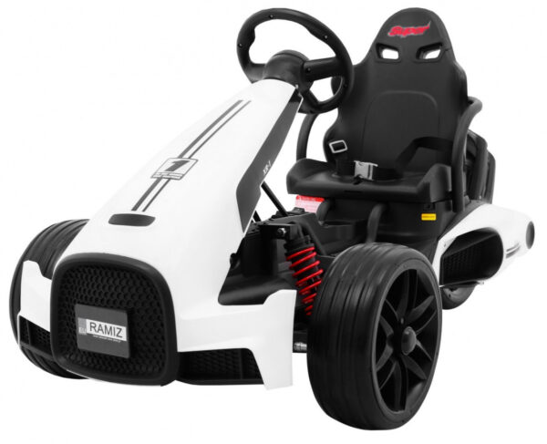 Go-kart na akumulaotor XR-1 - bijeli