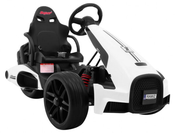 Go-kart na akumulaotor XR-1 - bijeli - Image 8