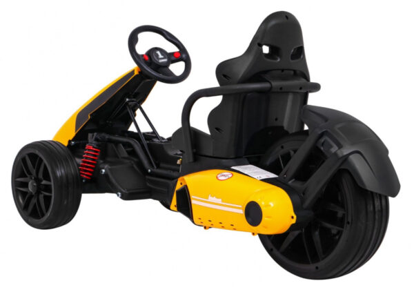 Go-kart na akumulaotor XR-1 - žuti - Image 5