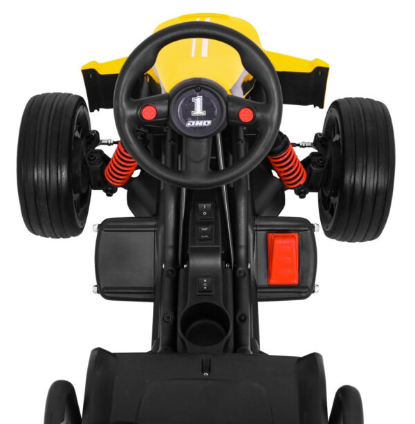 Go-kart na akumulaotor XR-1 - žuti - Image 10