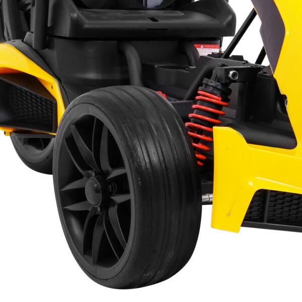 Go-kart na akumulaotor XR-1 - žuti - Image 15