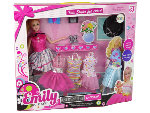 Baby Doll Emily Accessories Removable Dresses - Image 6