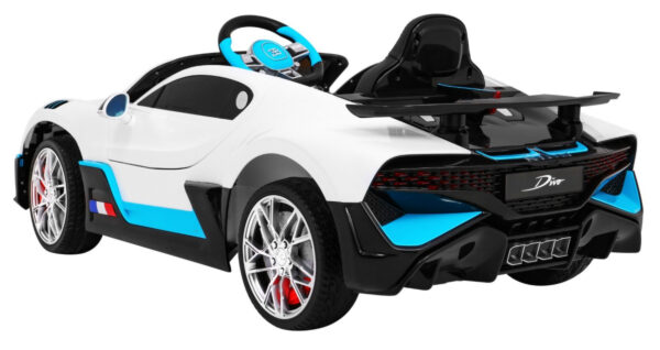 Licencirani auto na akumulator Bugatti Divo - bijeli - Image 5