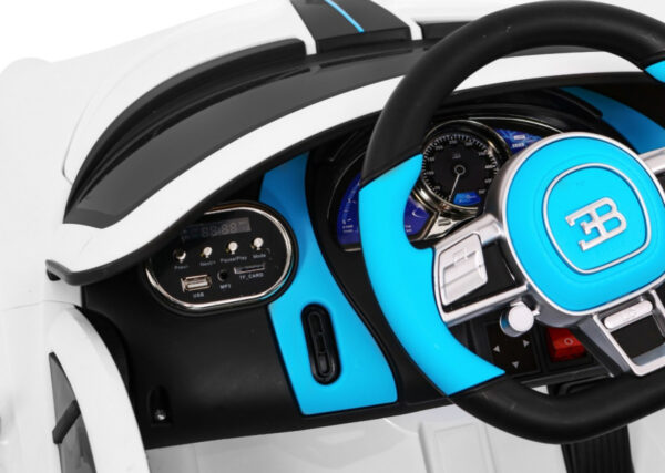 Licencirani auto na akumulator Bugatti Divo - bijeli - Image 6