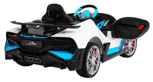 Licencirani auto na akumulator Bugatti Divo - bijeli - Image 8