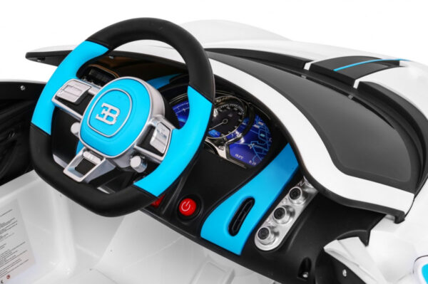 Licencirani auto na akumulator Bugatti Divo - bijeli - Image 9