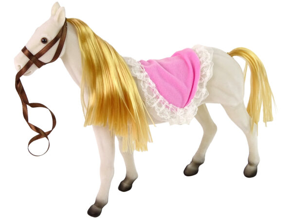 Princess Doll with White Pony Figures Accessories. - Image 3