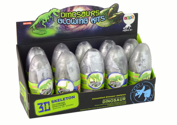 Glow-in-the-Dark 3D Skeleton Mammoth Dinosaurs in an Egg - Image 6