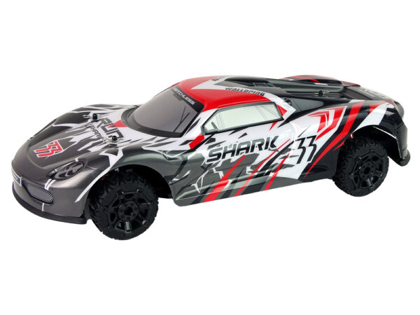 Sports Car R/C 1:8 Gray White - Image 2