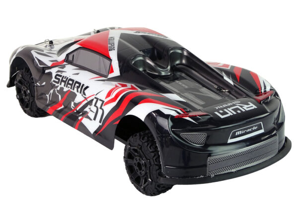 Sports Car R/C 1:8 Gray White - Image 3