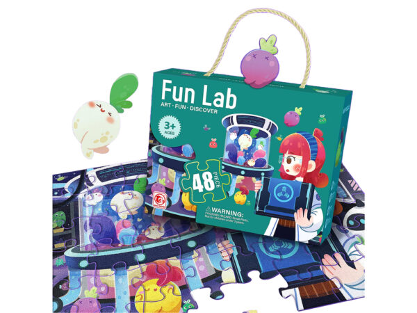 Puzzles For Kids Laboratory Jigsaw Puzzle 48 elements. - Image 2