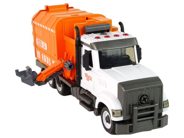 Garbage Truck for Unscrewing and Twisting Accessories Orange - Image 5