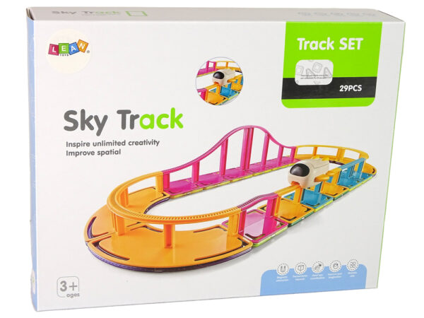 Magnetic Construction Blocks Sky Track 29 Pieces - Image 4