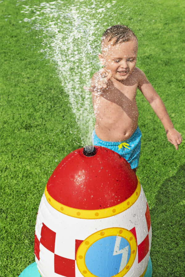 Inflatable Rocket Water Fountain 64 x 61 x 102 cm Bestway 52572 - Image 3