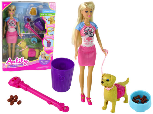 Pet and Food Doll Set