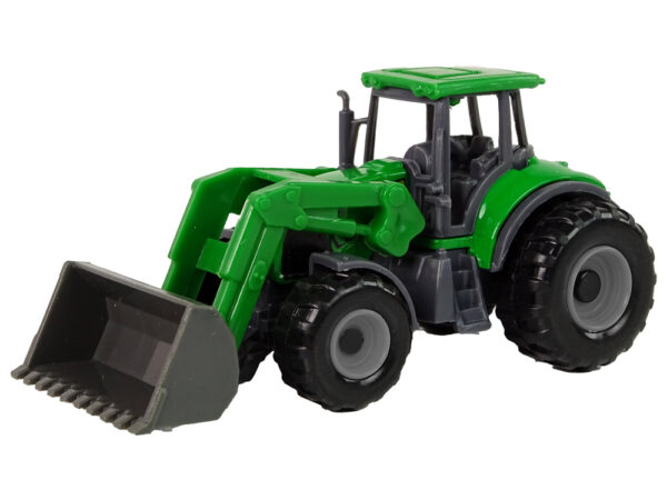 Agricultural Vehicle Tractor Bulldozer Green Small - Image 2