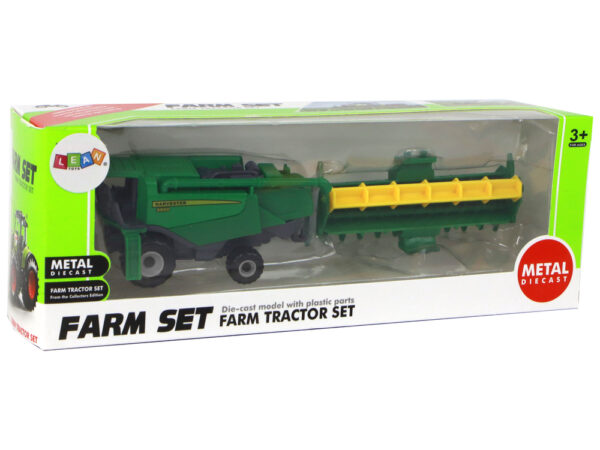 Agricultural Vehicle Combine Harvester Aluminum Green - Image 3