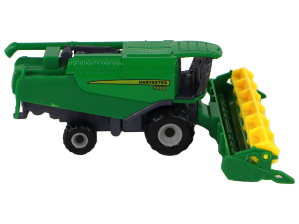 Agricultural Vehicle Combine Harvester Aluminum Green - Image 2