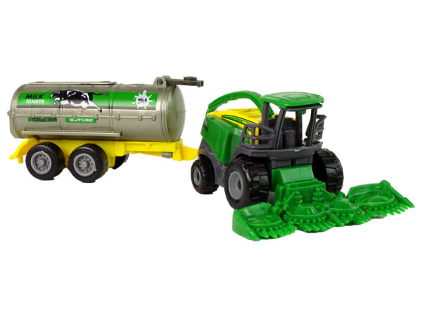 Plastic Agricultural Vehicle Green Yellow - Image 2