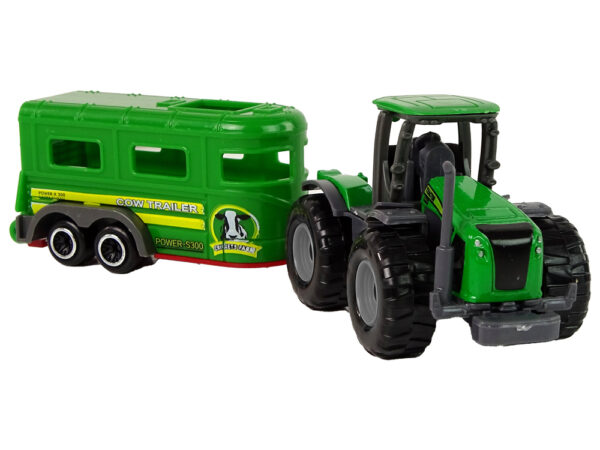 Tractor with Trailer Green - Image 3