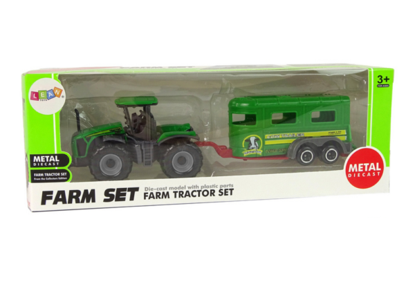 Tractor with Trailer Green - Image 4