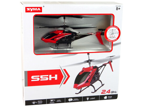 RC Helicopter S5H SYMA 2.4G Red - Image 6