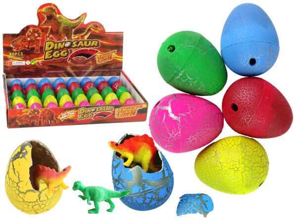 Hatching Magic Dinosaur Egg Growing 4 cm Colors.