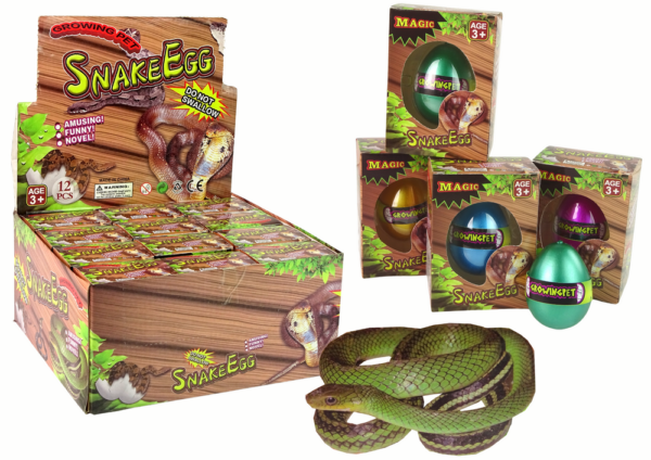 Hatching Growing Magic Egg Snakes 6cm