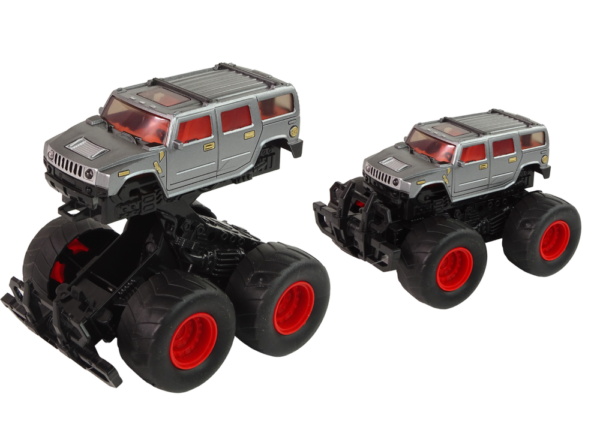 Metal Terrain Car Large Wheels Various Colours Bump Up HAT13 - Image 4