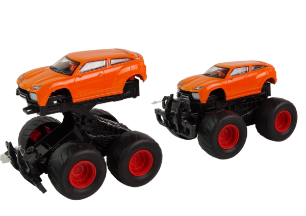 Metal Terrain Car Large Wheels Various Colours Bump Up HAT13 - Image 9