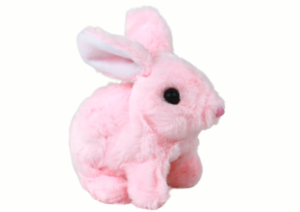 Walking Bunny Interactive Toy Short Hair Pink - Image 3