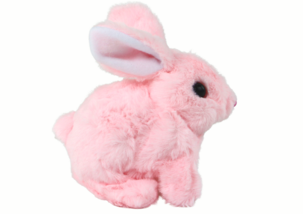 Walking Bunny Interactive Toy Short Hair Pink - Image 2