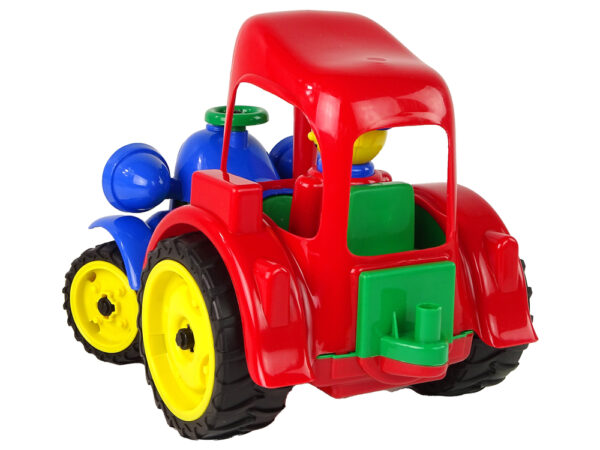 Large Tractor Tractor Farm Vehicle Figure Rubber Wheels - Image 3