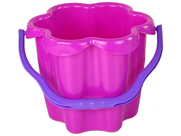 Sand bucket "Flower" Pink