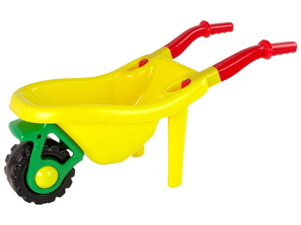 Large Coloured Garden Wheelbarrow Yellow