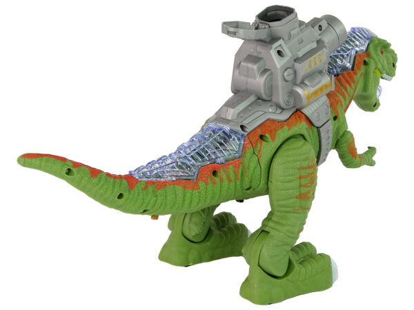 Dinosaur with Catapult Walks Shoots Green - Image 5