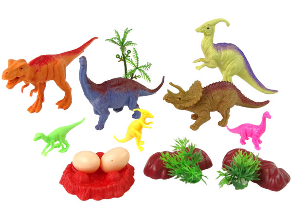 Set of Dinosaur Figures with Accessories 15 Pieces - Image 5